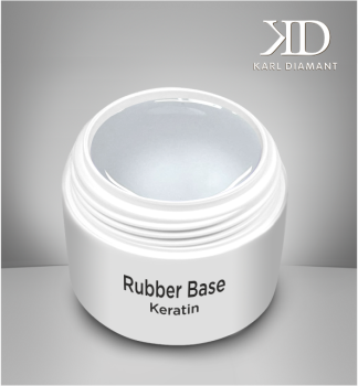 Keratin Rubber Base "Karl Diamond" 15 ml